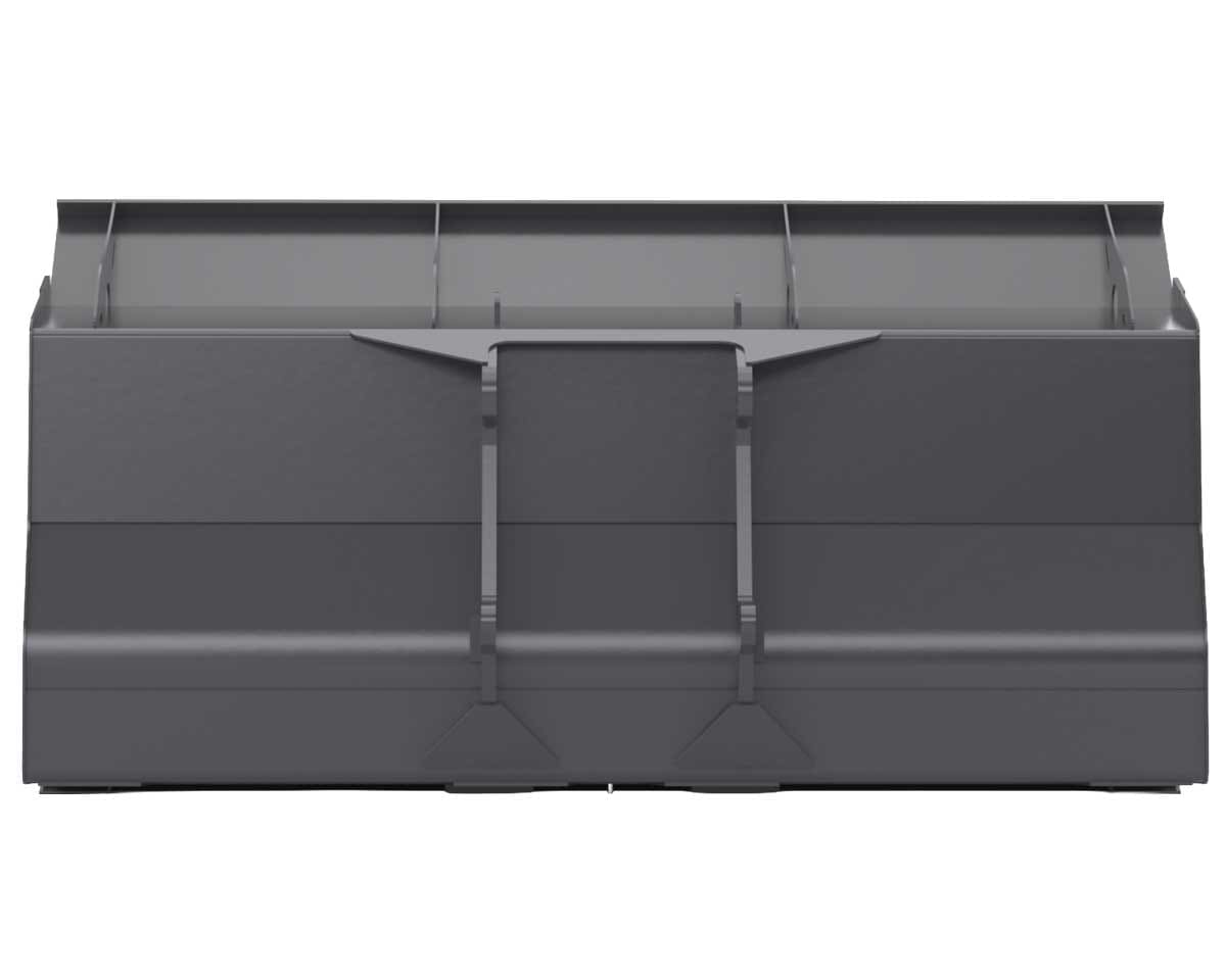 Dymax light material bucket, rear view