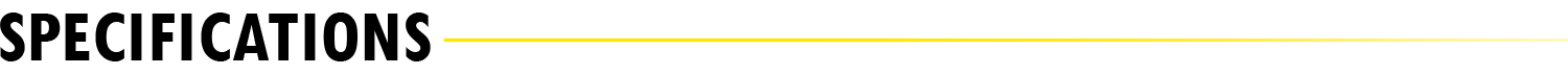 Specifications